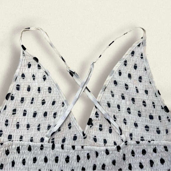 b&w polka dot crop top - Picture 4 of 4